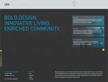 Tablet Screenshot of dm-dev.com
